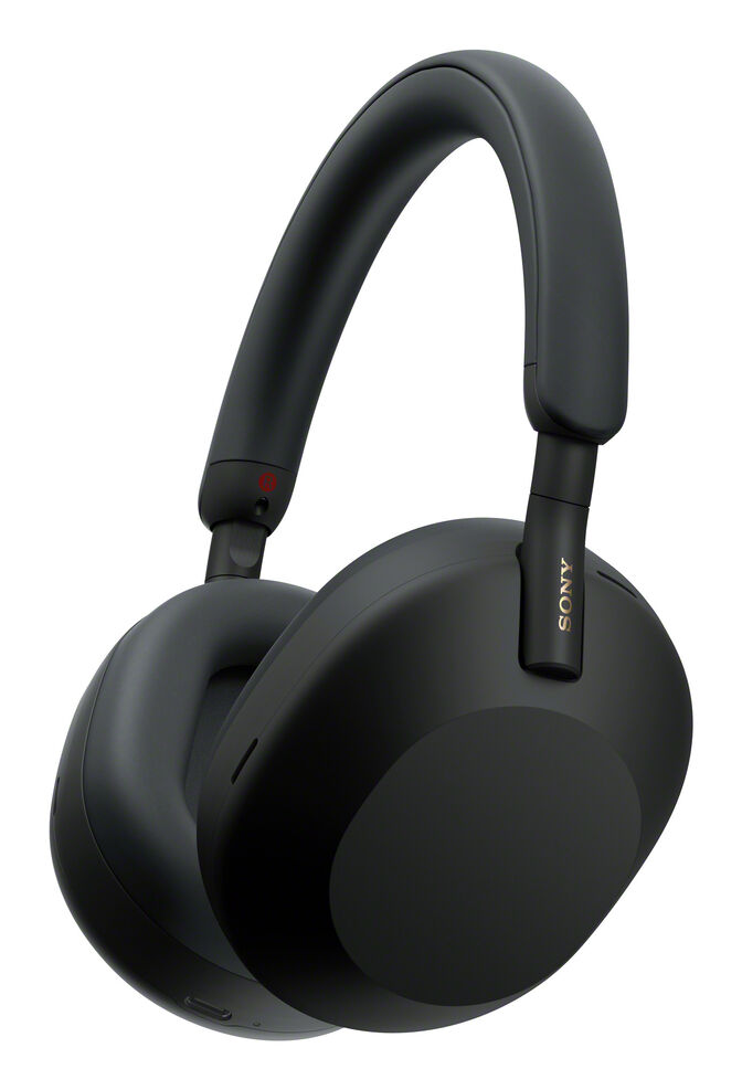 Auscultadores Sem Fios Sony WH-1000XM5 Bluetooth ANC NFC Pretos image number 0