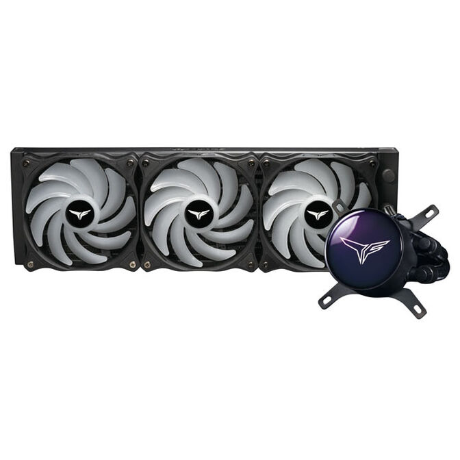 Water Cooler CPU Team Group T-Force Siren GD360E ARGB Preto image number 1