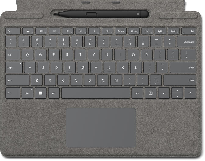 Microsoft Surface Pro Keyboard com Slim Pen Platina (UK/IRE) &ndash; 8X8-00166 image number 0