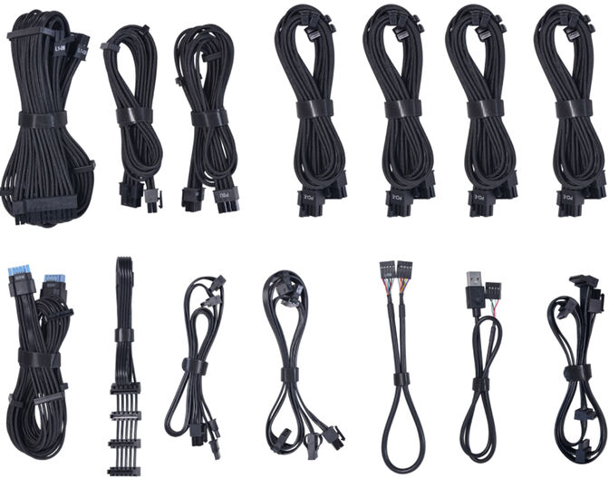 Fonte Modular Lian Li Edge 1000W 80+ Platinum Preto image number 6