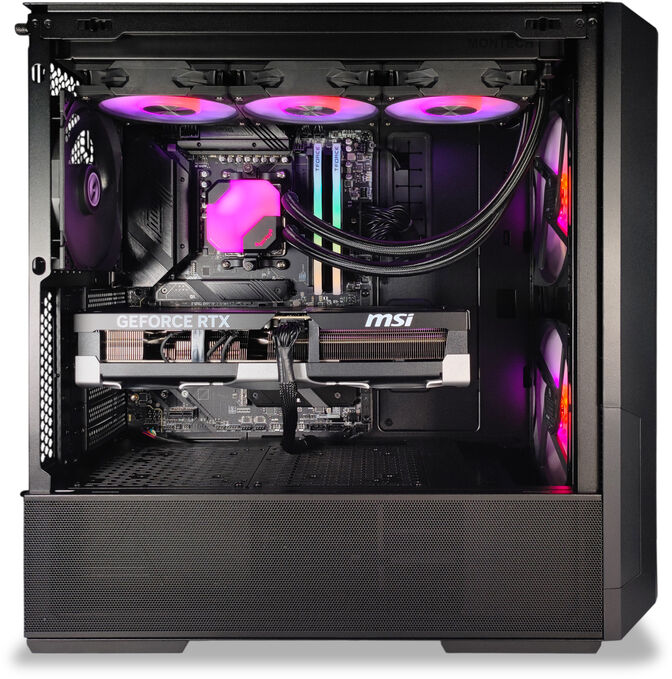 Computador King Mod Gamer-PC Ryzen 7 9800X3D 32GB DDR5 2TB RTX 5090 WiFi W11 image number 2