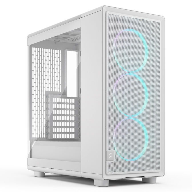 Caixa ATX Fractal Design Epoch White Tempered Glass RGB Light Tint image number 0