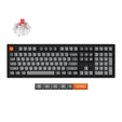 Teclado Mec&acirc;nico Keychron K10 Max 100% Wireless Keychron Super Switch Red Linear (PT) image number null