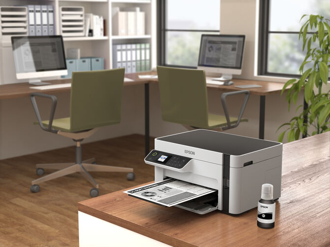 Impressora Multifun&ccedil;&otilde;es a Jato de Tinta Epson EcoTank ET-M2120 Monocrom&aacute;tica Wi-Fi image number 10