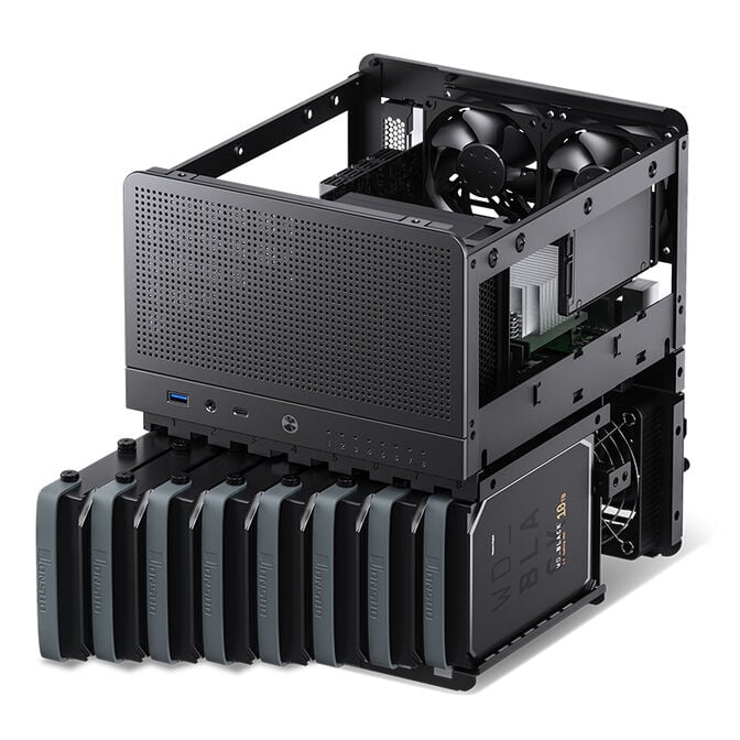 Caixa Mini-ITX Jonsbo N3 Preto image number 14