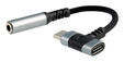 Cabo Adaptador Nanocable USB-C A JACK+USB-C/H PD 60W Preto image number null