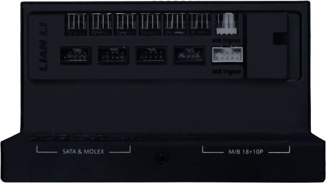 Fonte Modular Lian Li Edge 1200W 80+ Gold Preto image number 8