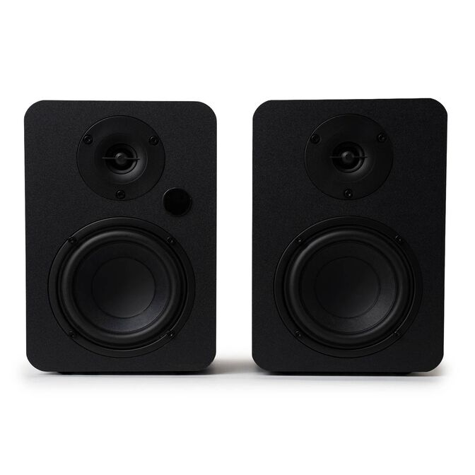 Colunas Hi-Fi Vulkkano A4 ARC MKII 40W Bluetooth HDMI ARC Pretas image number 2