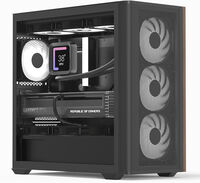 Caixa Micro-ATX Aerocool D301A ARGB Vidro Temperado Preto