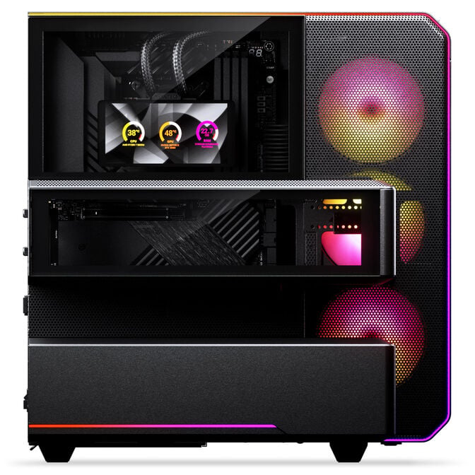 Caixa ATX Phanteks EX5 MAX DRGB Preta (Inclui AIO 360mm e Monitor LCD 6") image number 6