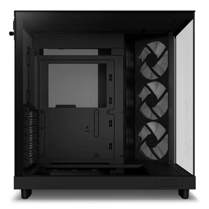 Caixa ATX NZXT H6 Flow RGB Preta Vidro Temperado image number 9