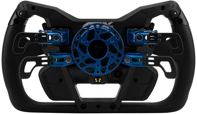Volante Cube Controls GTX2 Grip (32cm) - Branco / Azul image number 3