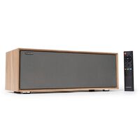 Colunas Hi-fi Vulkkano T50 ARC 50W Bluetooth HDMI ARC Castanhas