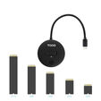 Dock Tooq para 1x SSD M.2 NVMe PICe USB-C 3.2 GEN 2 Preto image number null