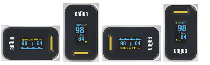 Ox&iacute;metro de Dedo Braun Pulse YK-81CEU image number 1
