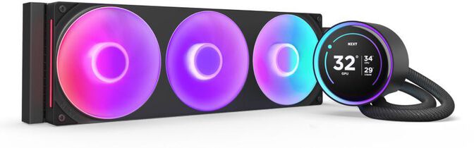 Water Cooler CPU NZXT Kraken Elite 360 (2025) RGB Preto image number 0