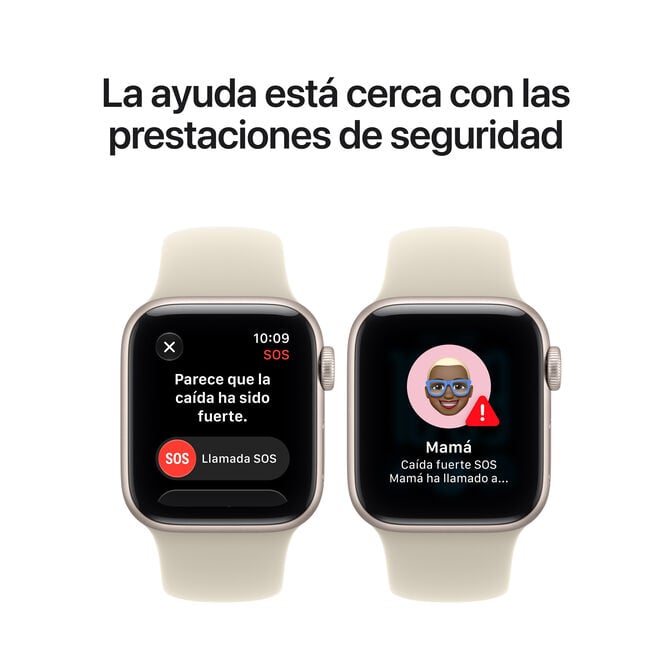 Smartwatch Apple Watch SE 3 GPS 40mm Midnight Aluminium Case with Navy Blue Sport Band - S/M image number 5