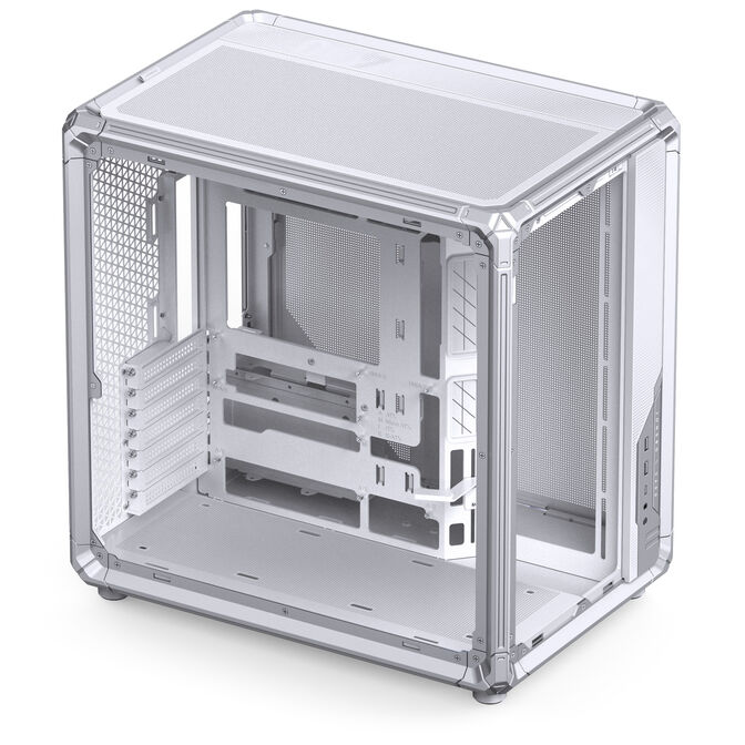Caixa ATX Jonsbo X400 Vidro Temperado Curvo Branco image number 3