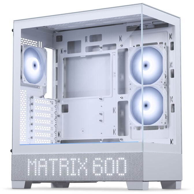 Caixa ATX Phanteks XT View Matrix DRGB Vidro Temperado Branco image number 7