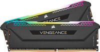 Corsair Kit 16GB (2 x 8GB) DDR4 3600MHz Vengeance RGB Pro SL Black CL18