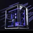 Caixa ATX Jonsbo BO400CG Vidro Temperado Cinzento image number null