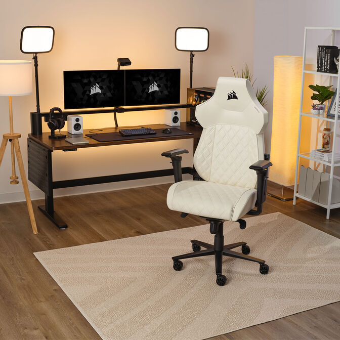 Cadeira Gaming Corsair TC500 LUXE - Frost image number 17