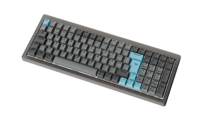 Teclado Mec&acirc;nico Ducky Cushion 98 Tri-Mode Silent Tactile 96% Cinzento (PT) image number 6