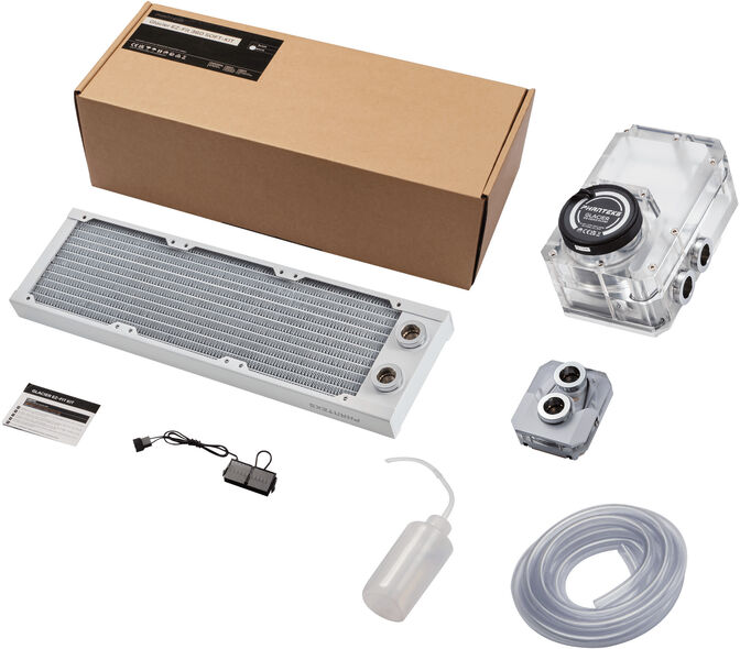 Kit Watercooling Phanteks Glacier EZ-Fit 360mm - Branco (Tubo Flex&iacute;vel) image number 0