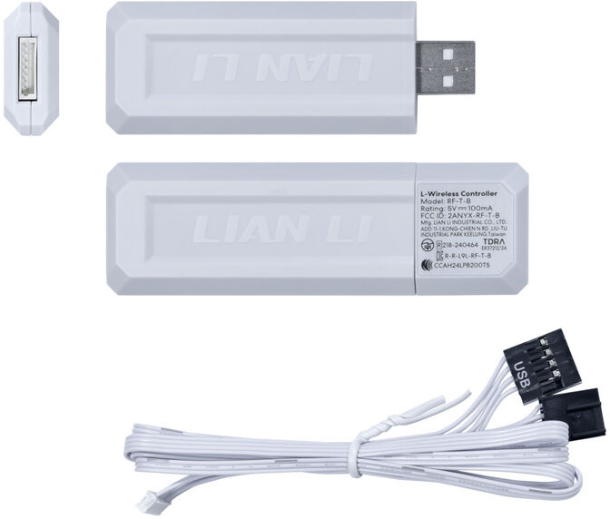 Ventoinha Lian Li UNI FAN SL120 Infinity Wireless RGB Reverse Blade PWM Branco 120mm (Pack 3) image number 9