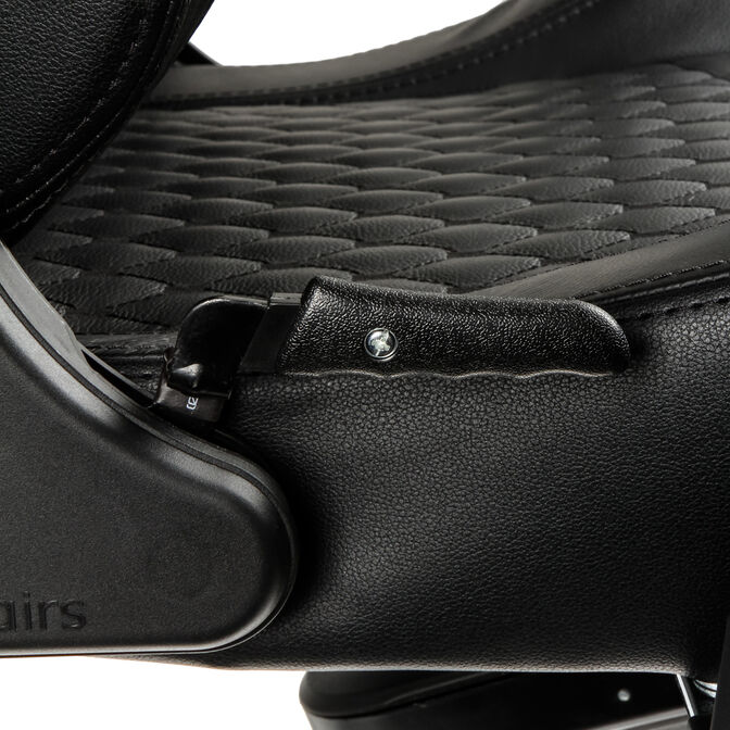 Cadeira noblechairs EPIC Real Leather - Preto image number 9