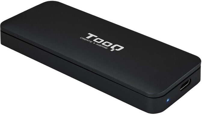 Caixa SSD Tooq M.2 NVME USB 3.1 Gen 2 Preto image number 0