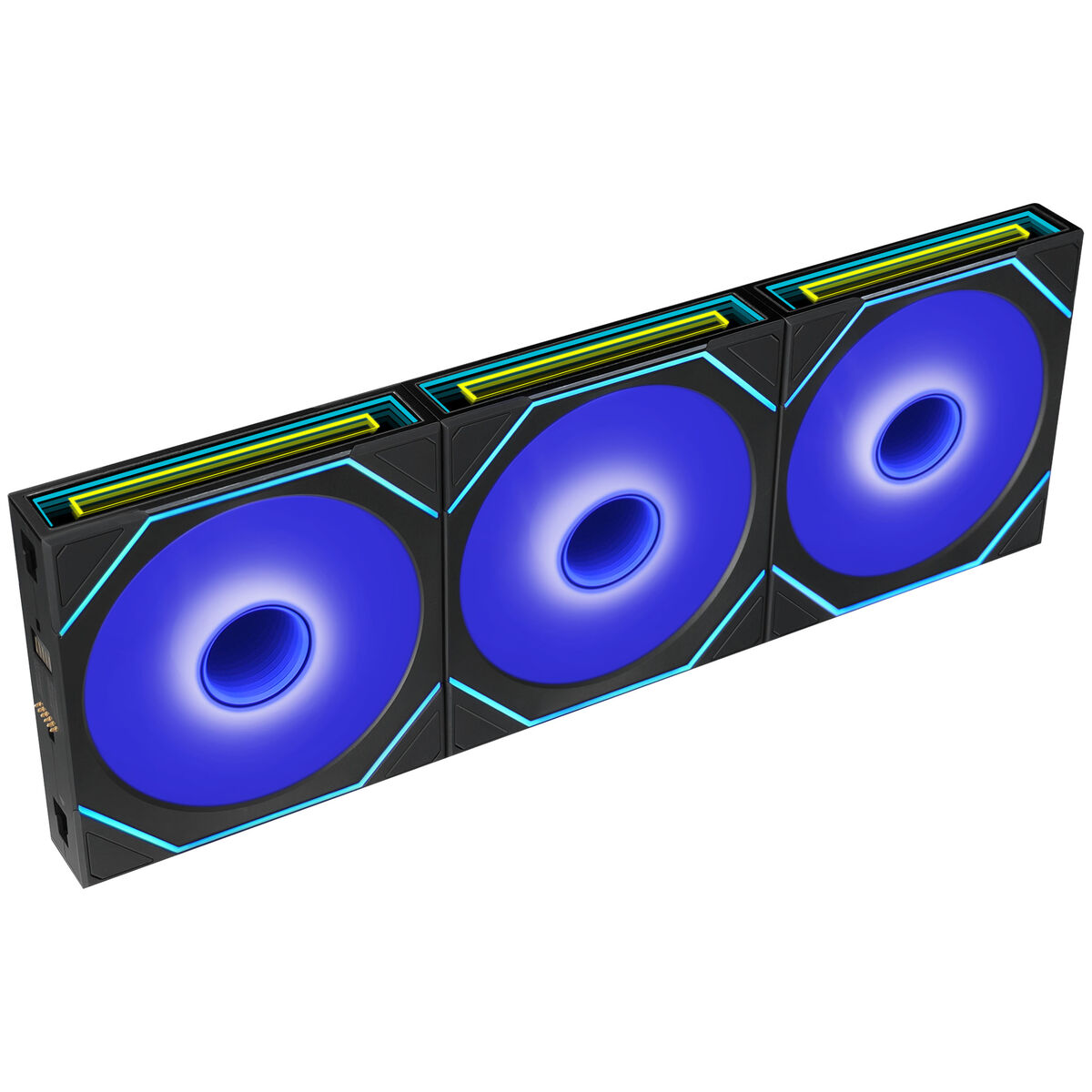 Ventoinha Lian Li UNI FAN SL120 Infinity FLEX Wireless Preto 120mm (Pack 3)