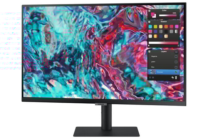 Monitor Samsung 27" S80PB IPS 4K 60Hz 5ms Flicker Free HDR10 image number 13