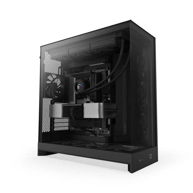 Caixa E-ATX NZXT H9 Flow Preta (2025) Vidro Temperado image number 1