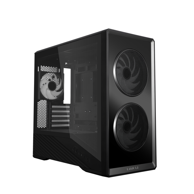 Caixa Micro-ATX Lian Li Vector V150 Mini Infinity Preto Vidro Temperado image number 6
