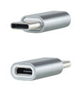 Adaptador USB-C Nanocable USB-C/M > USB-A/F Cinza image number null
