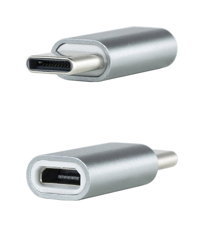 Adaptador USB-C Nanocable USB-C/M > USB-A/F Cinza image number 0