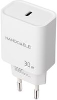 Carregador Nanocable USB-C/PD 30W Branco image number null