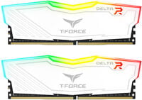 Team Group Kit 16GB (2 x 8GB) DDR4 3600MHz Delta RGB Branco CL18