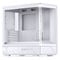 Caixa Micro-ATX Jonsbo D200 Vidro Temperado Branco
