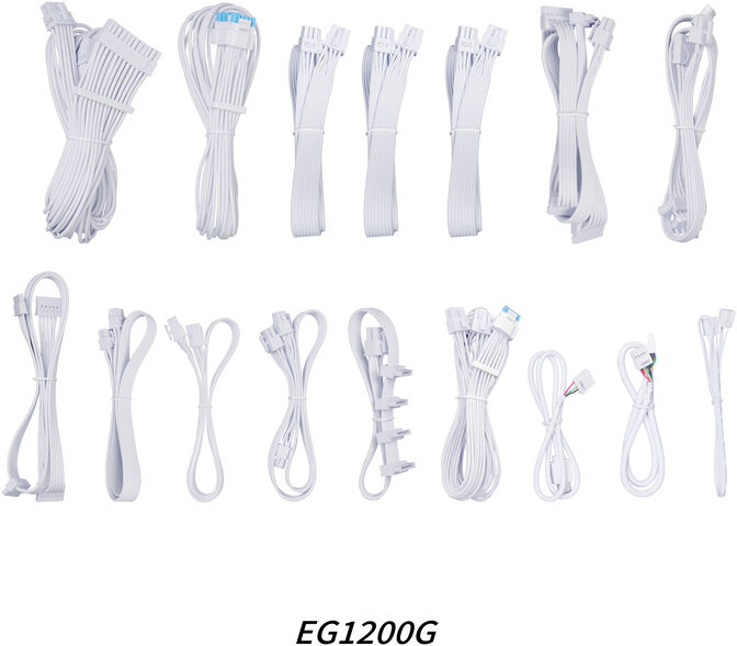 Fonte Modular Lian Li Edge 1200W 80+ Gold Branco image number 10