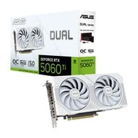 Gr&aacute;fica Asus GeForce&reg; RTX 5060 Ti Dual White OC 16GB GDDR7 DLSS4