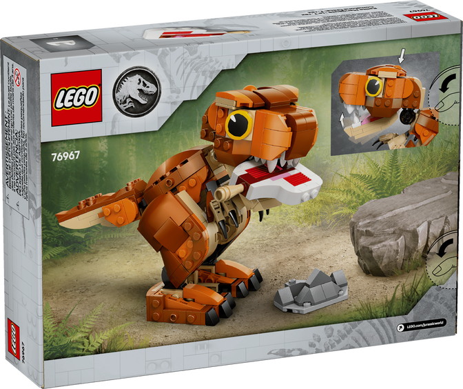 LEGO Jurassic World: Little Eatie - T. Rex, 317 Pe&ccedil;as (76967) image number 1