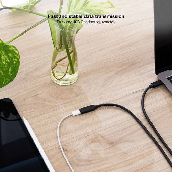 Cabo USB 3.2 Gen2x2 Nanocable 100W 4K/60Hz USB-C M/F 2 M image number 5