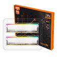 V-Color Kit 32GB (2 x 16GB) DDR5 6000MHz Manta Xsky RGB EXPO Branco CL30 (APENAS COMPAT&Iacute;VEL COM RYZEN) image number null