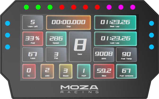 Dashboard MOZA CM2 image number 0
