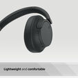 Auscultadores Sem Fios Sony WH-CH720 Bluetooth ANC Pretos image number null