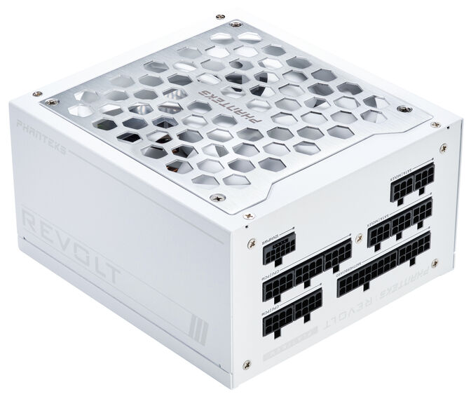 Fonte Modular Phanteks Revolt ATX 3.0 PCIe 5.0 1000W Platinum Branca (Sem Cabos Inclu&iacute;dos) image number 1