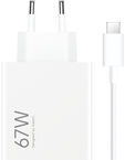 Carregador Xiaomi Hypercharge Combo USB-A 67W Branco + Cabo USB-A p/ USB-C 1m image number null