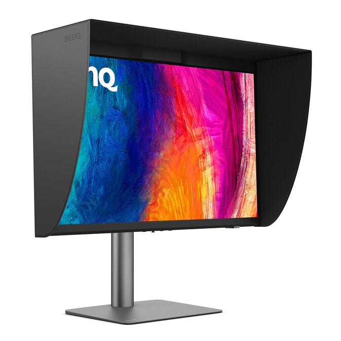 Monitor BenQ Creative Pro 27" PD2770U 4K UHD 60Hz HDR400 IPS USB-C HDMI DisplayPort KVM Flicker-Free Low Blue Light image number 2